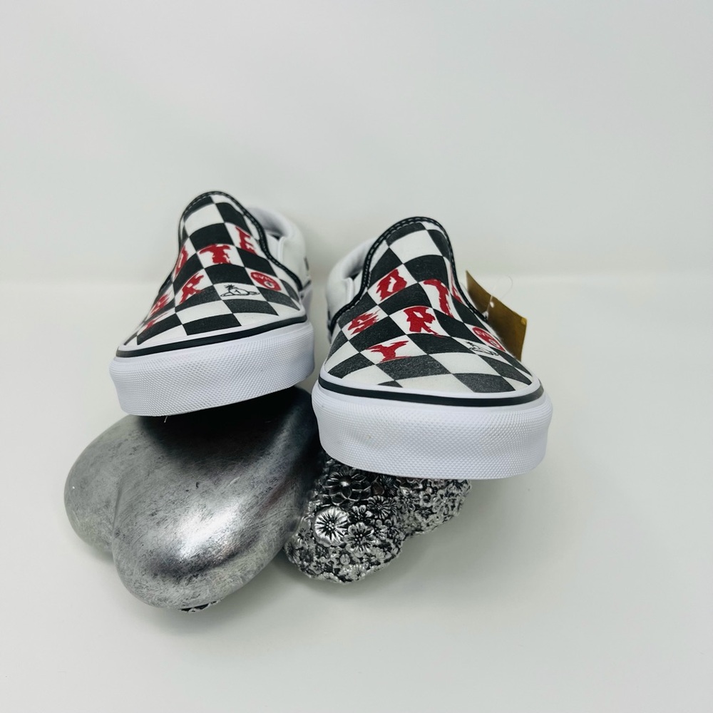 Vans x Vivienne Westwood Anglomania Classic Slip-on Sneakers - Picture 10 of 13